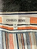 Charles Henry 100% Polyester Stripes Ivory Shorts Size 4 - photo 3