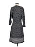 Max Studio Polka Dots Black Casual Dress Size S - photo 2