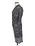 Max Studio Polka Dots Black Casual Dress Size S - photo 5