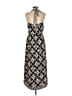 Mud Pie Print Black Casual Dress Size M - photo 2