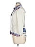 Sundance 100% Silk Ivory White Long Sleeve Silk Top Size S - photo 5