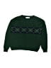 Jason Scott by imp Argyle Green Pullover Sweater Size 10 - 12 - photo 1