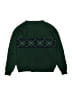 Jason Scott by imp Argyle Green Pullover Sweater Size 10 - 12 - photo 2