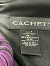 Cachet 100% Polyester Stripes Purple Cocktail Dress Size 4 - photo 7