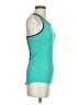 Nike 100% Polyester Teal Active Tank Size XS - photo 4