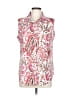 It Paisley Pink Sleeveless Blouse Size L - photo 1