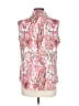 It Paisley Pink Sleeveless Blouse Size L - photo 2