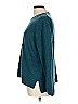 Ella Moss Solid Teal Pullover Sweater Size L - photo 5