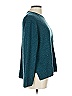 Ella Moss Solid Teal Pullover Sweater Size L - photo 4