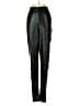 PrettyLittleThing 100% Polyurethane Black Track Pants Size 4 - photo 1