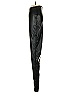 PrettyLittleThing 100% Polyurethane Black Track Pants Size 4 - photo 5