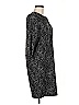 Fever Paisley Gray Casual Dress Size M - photo 4