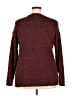 Bobeau Tweed Burgundy Pullover Sweater Size XXL - photo 2