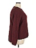 Bobeau Tweed Burgundy Pullover Sweater Size XXL - photo 4