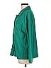 Shein Green Long Sleeve Blouse Size 6 - photo 5