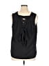 Catherine Malandrino Black Sleeveless T-Shirt Size XL - photo 2