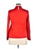 Unbranded 100% Silk Red Long Sleeve Silk Top Size XL - photo 2