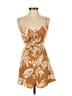 Blue Blush 100% Polyester Orange Romper Size S - photo 1