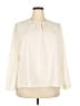 Shein Curve Ivory Long Sleeve Blouse Size 2X - photo 1