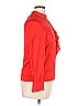 Unbranded 100% Silk Red Long Sleeve Silk Top Size XL - photo 4