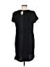 Apt. 9 Solid Black Casual Dress Size M - photo 2