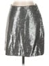 Gap 100% Polyester Metallic Silver Formal Skirt Size 2 - photo 1