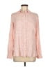 Maurices 100% Rayon Paisley Pink Long Sleeve Blouse Size M - photo 1