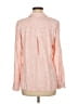 Maurices 100% Rayon Paisley Pink Long Sleeve Blouse Size M - photo 2