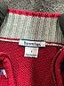 Hartstrings 100% Cotton Argyle Burgundy Pullover Sweater Size 7 - photo 3