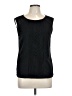 BCBGMAXAZRIA 100% Modal Black Sleeveless Blouse Size L - photo 1