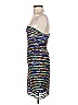 BCBGMAXAZRIA Metallic Silver Cocktail Dress Size 2 - photo 5