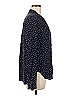 Gap Polka Dots Black Long Sleeve Blouse Size M - photo 4