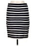 Max Studio 100% Cotton Stripes Ivory Casual Skirt Size M - photo 2