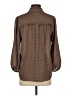 Max Studio 100% Polyester Brown Long Sleeve Blouse Size XS - photo 2