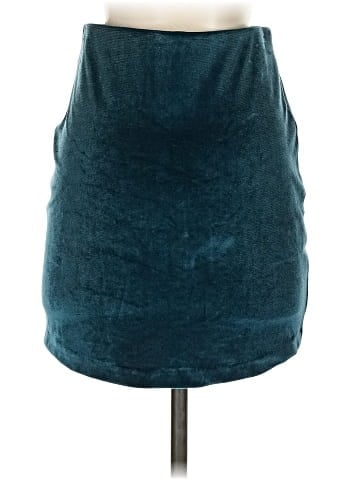 BCBGeneration Denim Skirt (view 2)