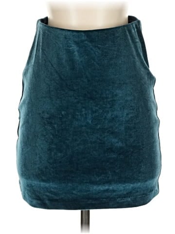 BCBGeneration Denim Skirt (view 1)