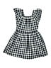 Unbranded 100% Cotton Checkered-gingham Blue Dress Size 6 - 7 - photo 1