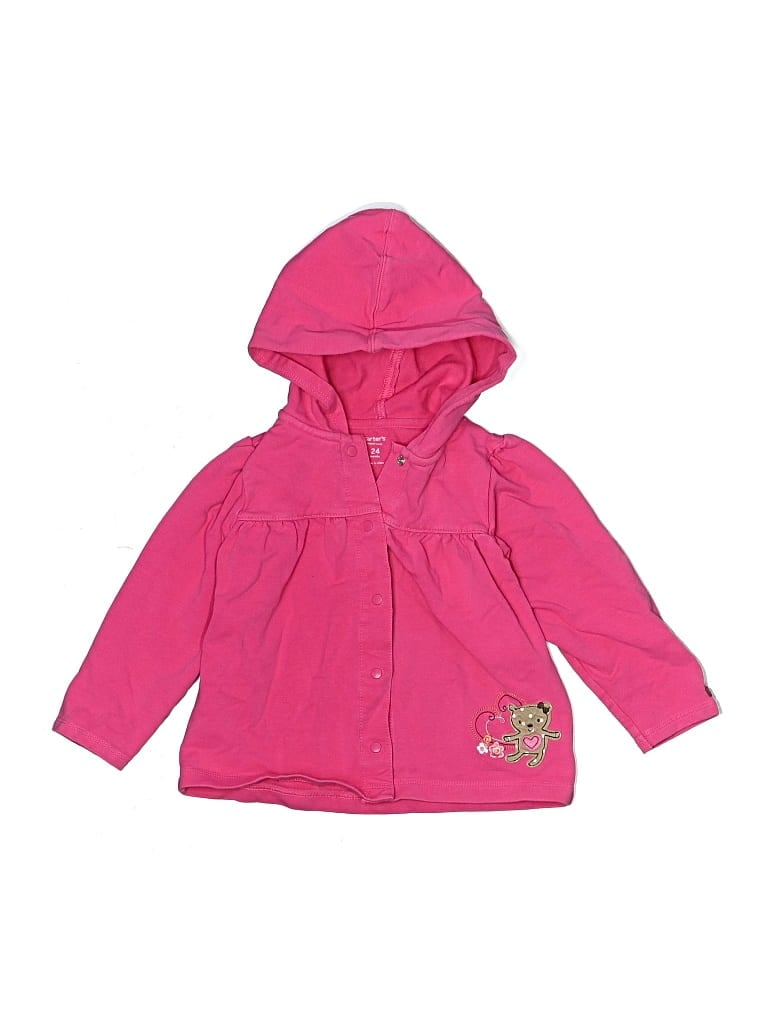 Pre-owned Carter's Kids' Raincoat In Pink