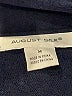 August Silk Black Cardigan Size M - photo 7