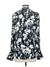 Joie 100% Polyester Floral Black Long Sleeve Blouse Size XS - photo 2