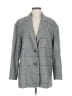 Madewell Houndstooth Gray Wool Blazer Size M - photo 1