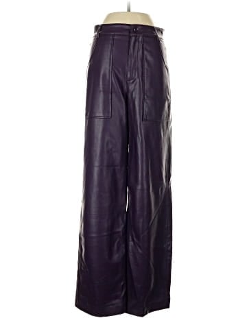 Zara Faux Leather Pants (view 1)