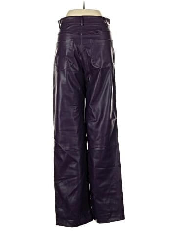 Zara Faux Leather Pants (view 2)