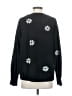 Billy T Floral Black Pullover Sweater Size S - photo 2