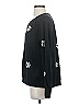 Billy T Floral Black Pullover Sweater Size S - photo 5
