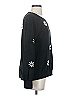 Billy T Floral Black Pullover Sweater Size S - photo 4