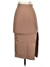 Babaton Solid Tan Formal Skirt Size 00 - photo 1