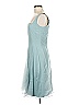 Assorted Brands Solid Teal Casual Dress Size 6 - photo 5