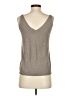 Symphony & Note Gray Sleeveless T-Shirt Size S - photo 2