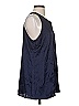 Josie by Natori 100% Polyester Blue Sleeveless Blouse Size S - photo 4